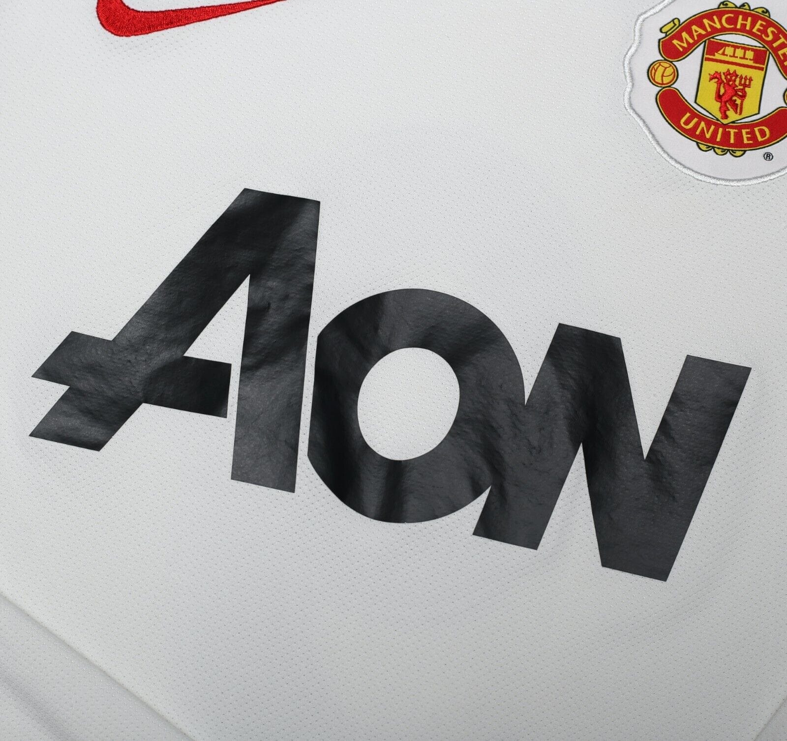 2010/12 BERBATOV #9 Manchester United Vintage Nike Away Football Shirt (S)