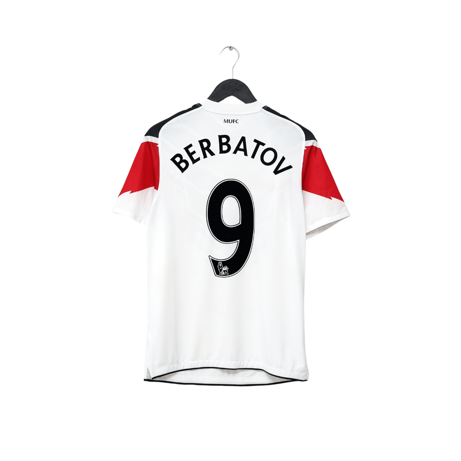 2010/12 BERBATOV #9 Manchester United Vintage Nike Away Football Shirt (S)