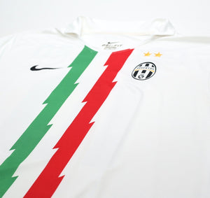 2010/12 DEL PIERO #10 Juventus Vintage Nike Away Football Shirt (L/XL)