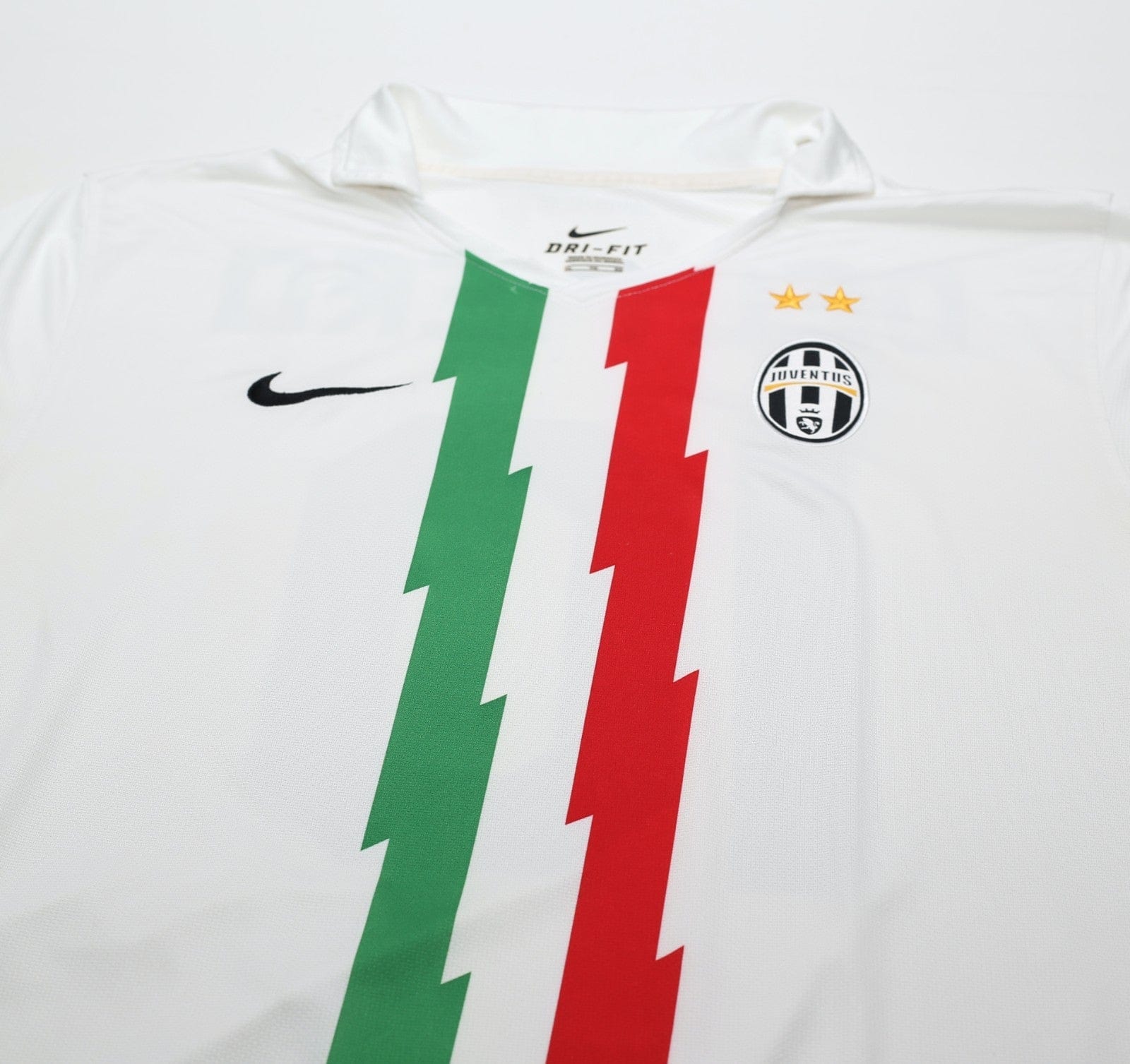 2010/12 DEL PIERO #10 Juventus Vintage Nike Away Football Shirt (L/XL)