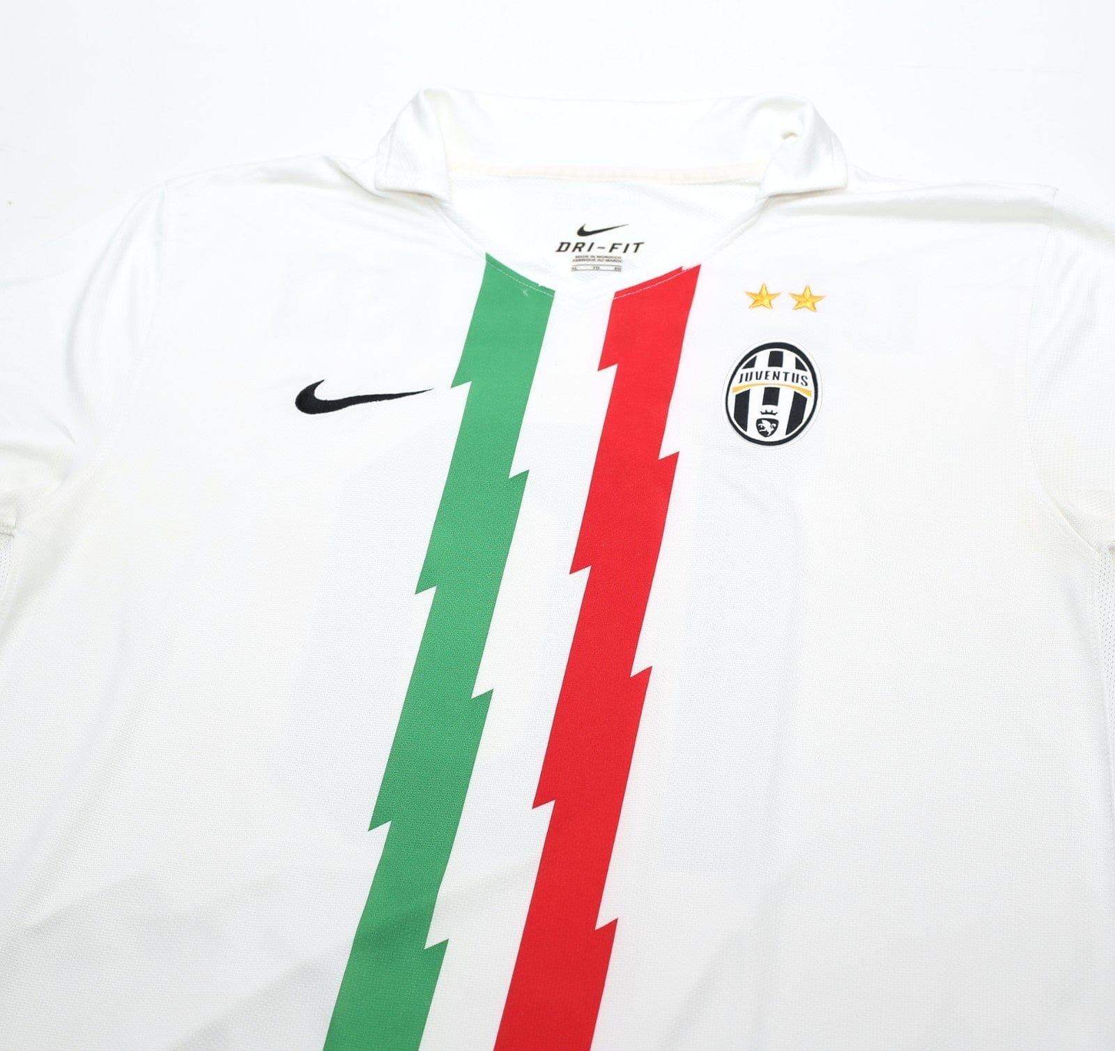 2010/12 DEL PIERO #10 Juventus Vintage Nike Away Football Shirt (L/XL)