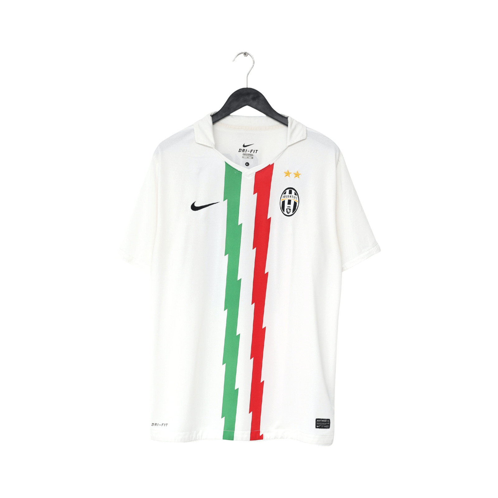 2010/12 DEL PIERO #10 Juventus Vintage Nike Away Football Shirt (L/XL)