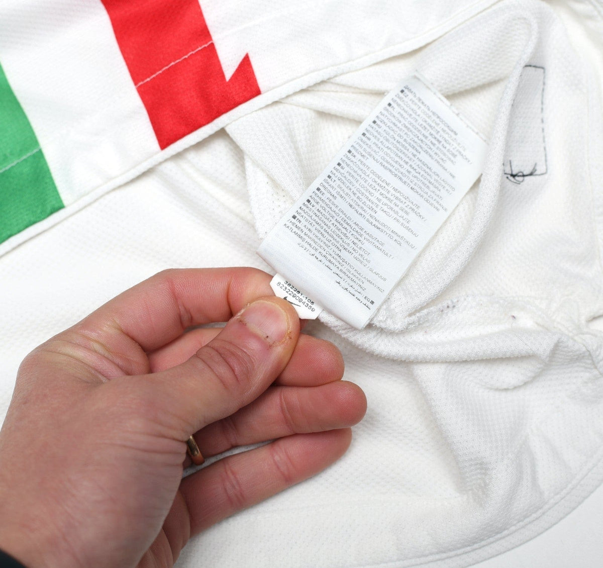 2010/12 DEL PIERO #10 Juventus Vintage Nike Away Football Shirt (L/XL)