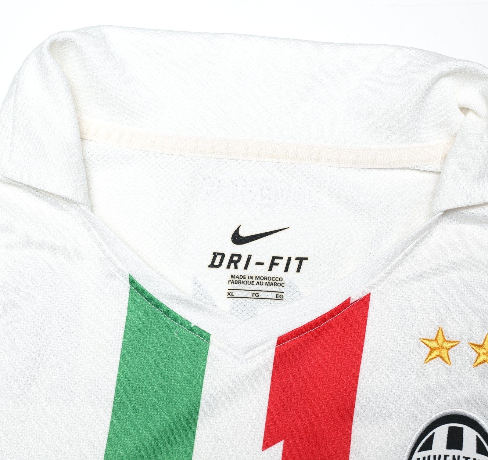 2010/12 DEL PIERO #10 Juventus Vintage Nike Away Football Shirt (L/XL)