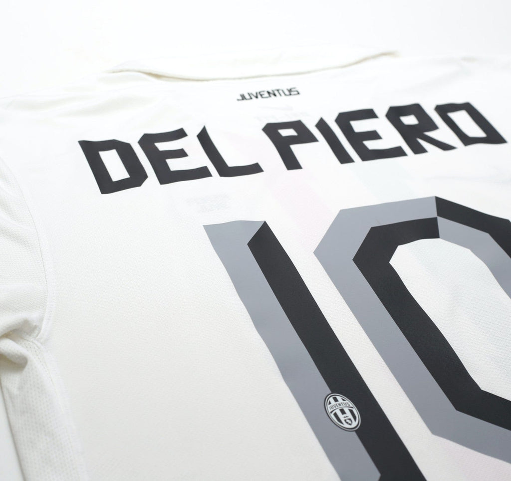 2010/12 DEL PIERO #10 Juventus Vintage Nike Away Football Shirt (L/XL)
