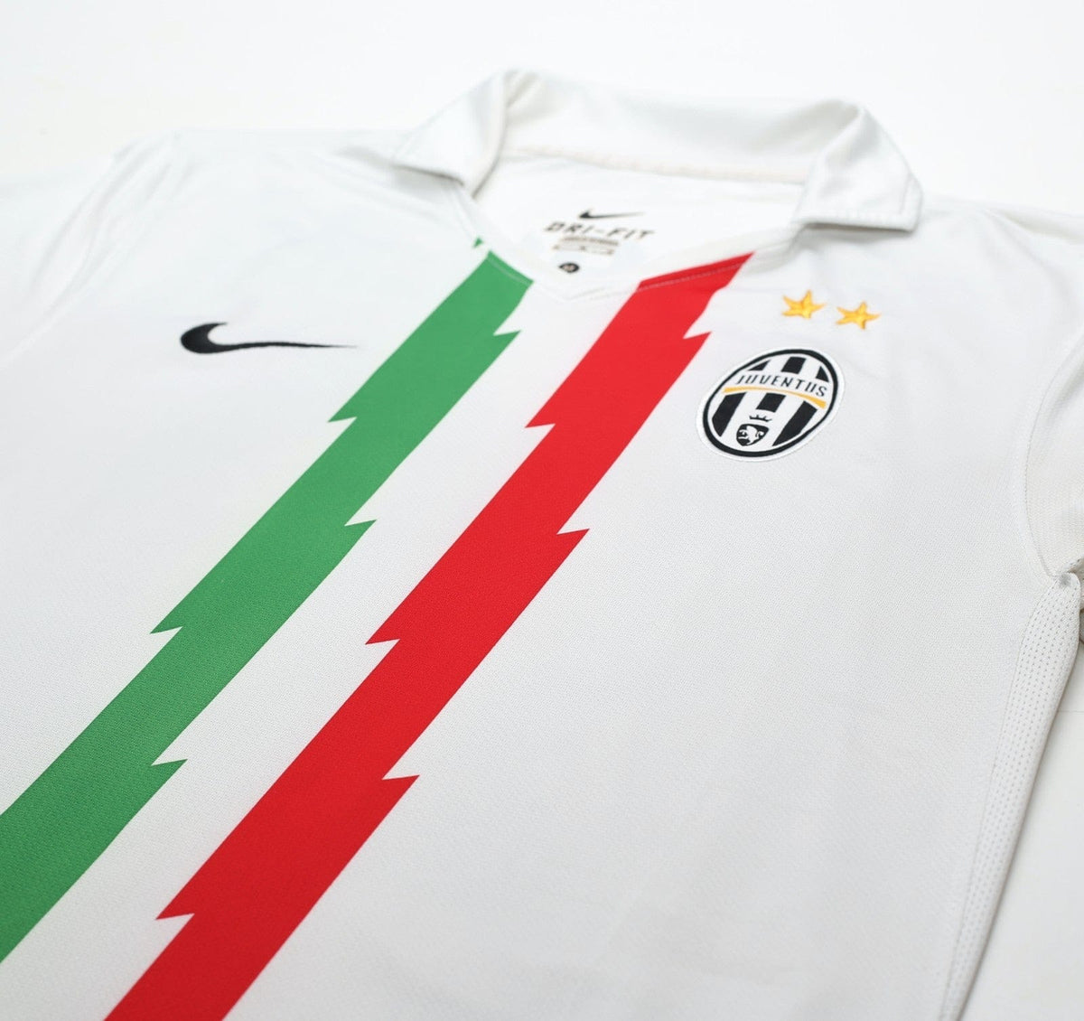 2010/12 DEL PIERO #10 Juventus Vintage Nike Away Football Shirt (M)