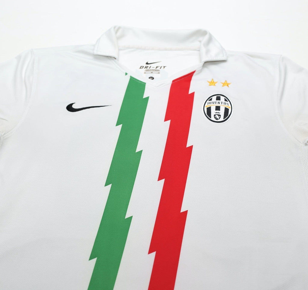 2010/12 DEL PIERO #10 Juventus Vintage Nike Away Football Shirt (M)