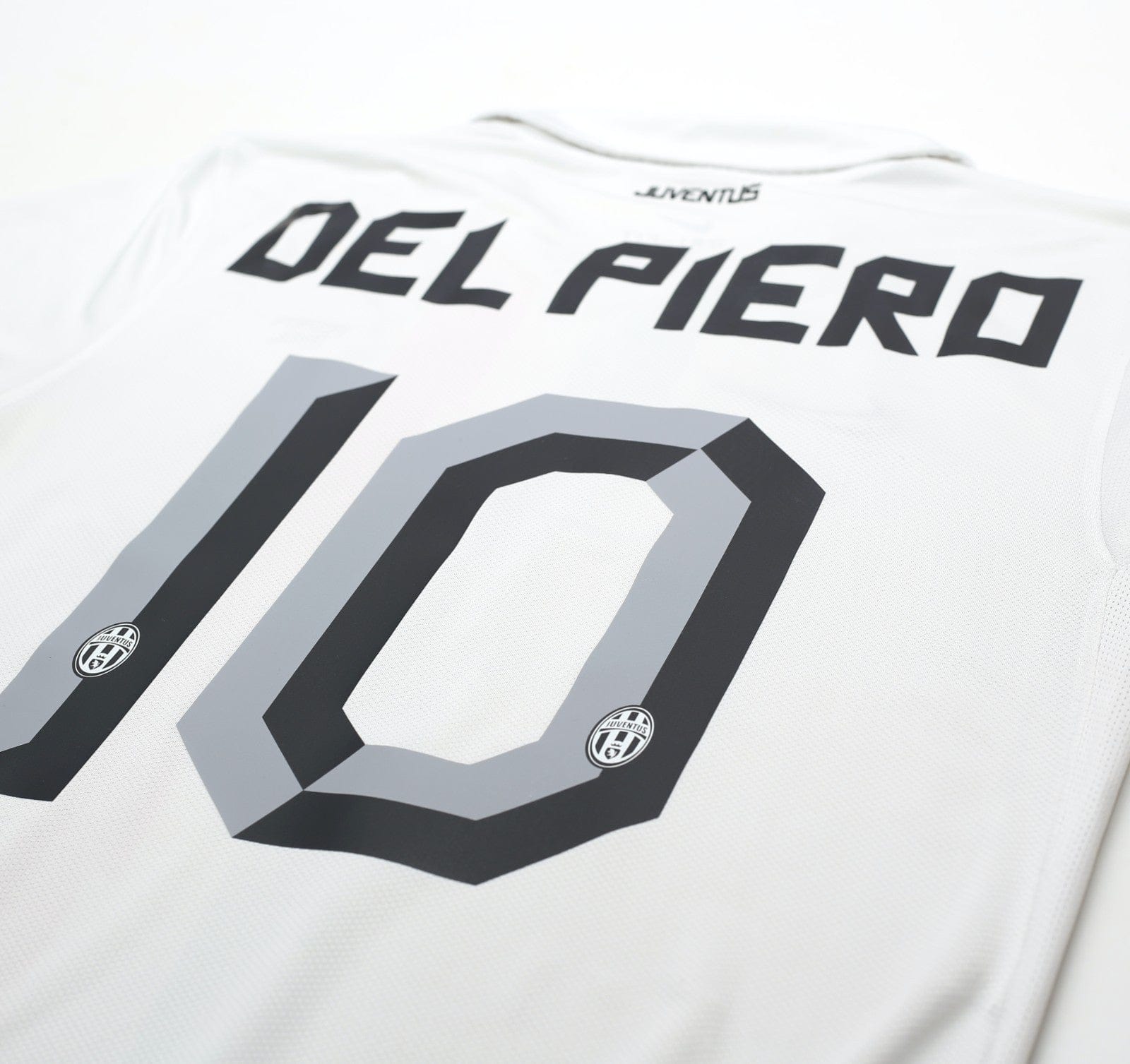 2010/12 DEL PIERO #10 Juventus Vintage Nike Away Football Shirt (M)