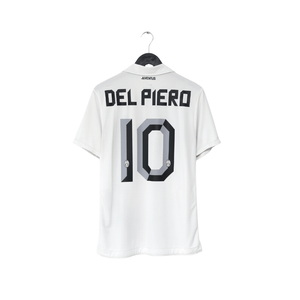 2010/12 DEL PIERO #10 Juventus Vintage Nike Away Football Shirt (M)
