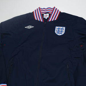 2010/12 England 'Retro 1966' Umbro Football Track Top Anthem Jacket (L)