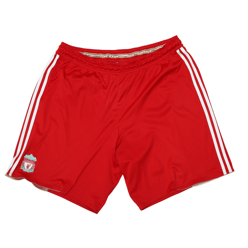 2010/12 LIVERPOOL Vintage adidas Home Football Shorts (XXL)