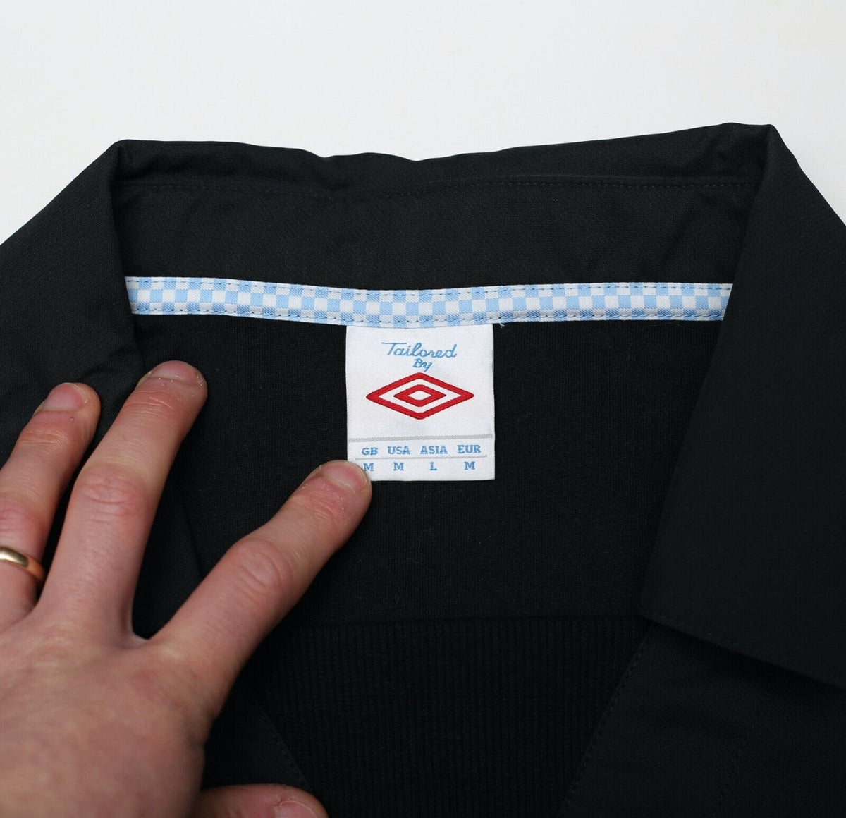 2010/12 Manchester City Vintage Umbro Football Drill Track Top (M)