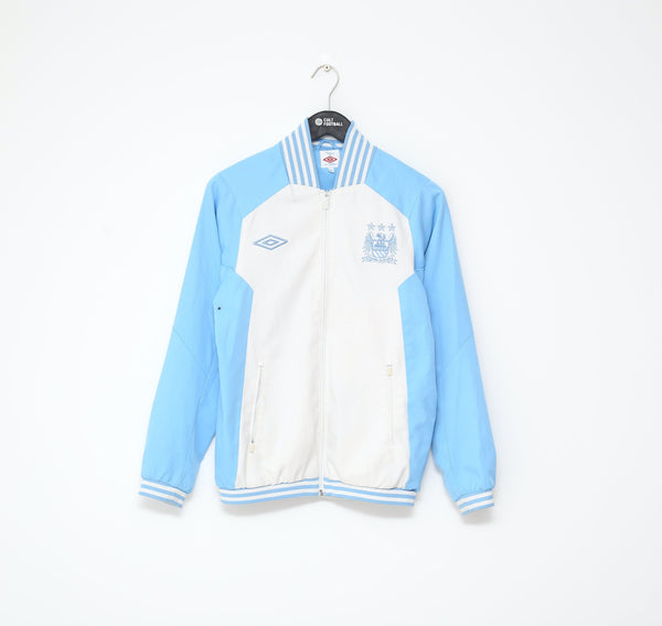 2010/12 Manchester City Vintage Umbro Football Walkout Jacket 