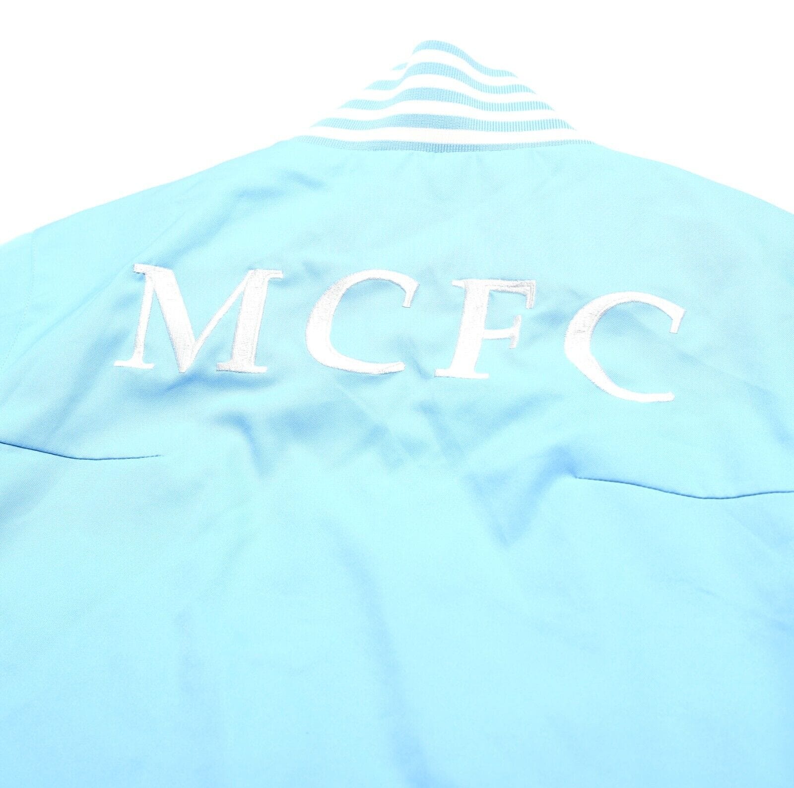 2010/12 Manchester City Vintage Umbro Football Walkout Jacket Track Top (S)