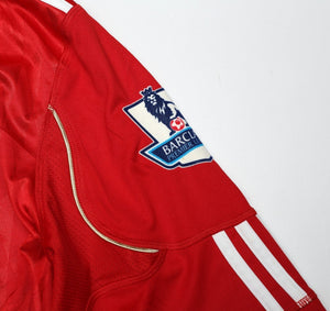2010/12 SUAREZ #7 Liverpool Vintage adidas Home Football Shirt (XL)