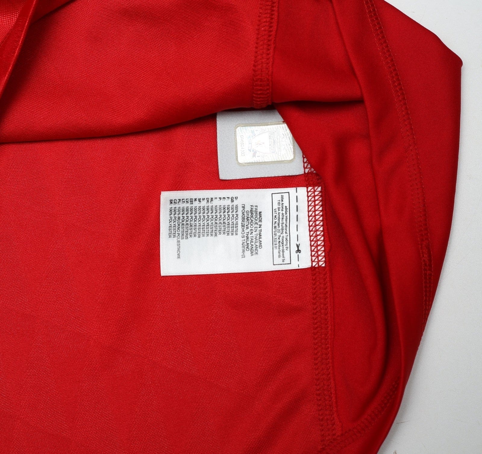 2010/12 SUAREZ #7 Liverpool Vintage adidas Home Football Shirt (XL)