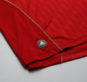 2010/12 SUAREZ #7 Liverpool Vintage adidas Home Football Shirt (XL)