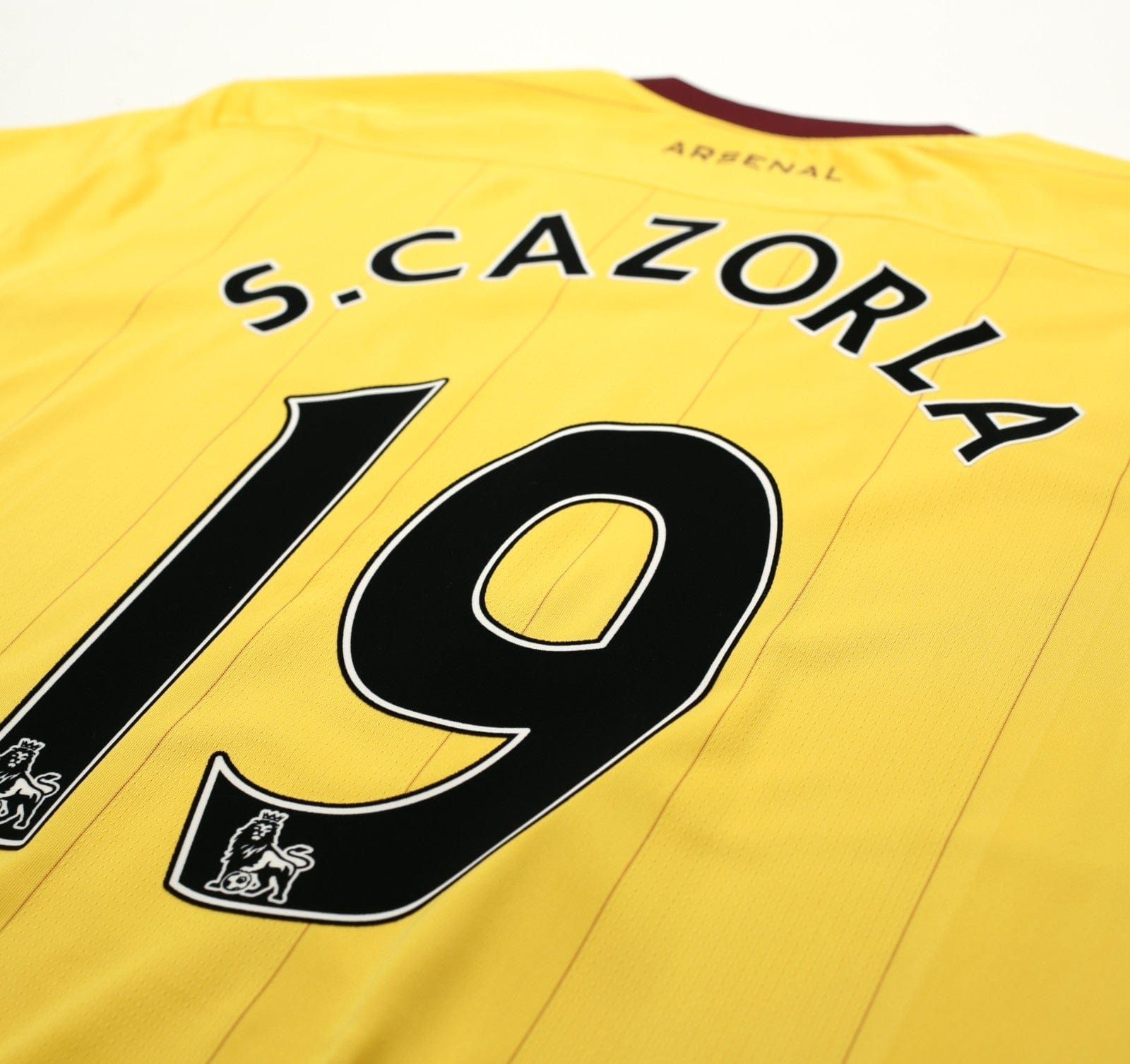 2010/13 S. CAZORLA #19 Arsenal Vintage Nike Third Football Shirt (XL)