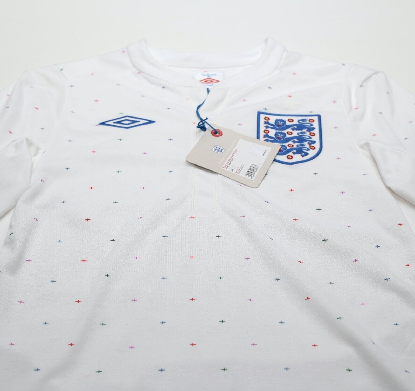 2010 ENGLAND Vintage Umbro Peter Saville Ltd Edition Home BNWT Football Shirt S