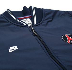 2010's PSG Vintage Nike Football Bomber Jacket Track Top (L)
