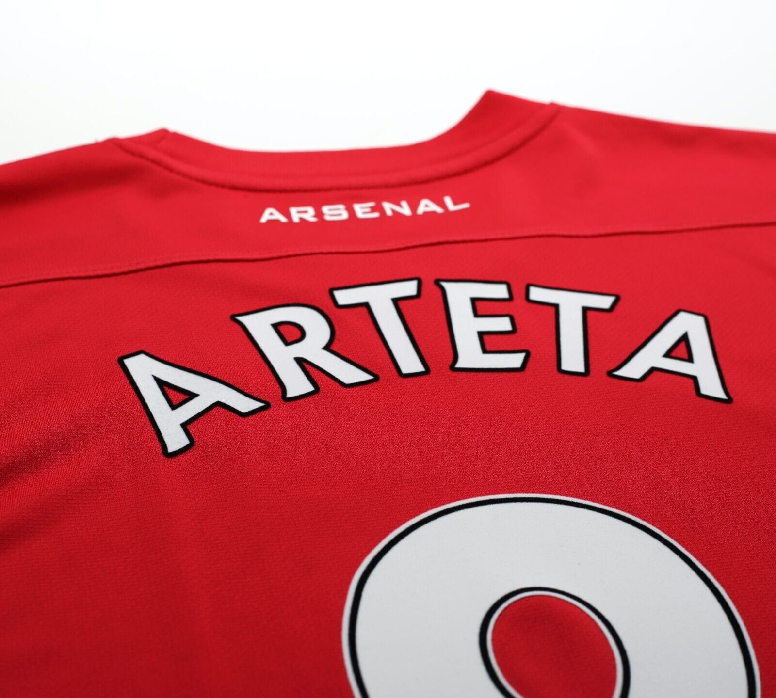 2011/12 ARTETA #8 Arsenal Vintage Nike Home Football Shirt Jersey (M)