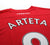 2011/12 ARTETA #8 Arsenal Vintage Nike Home Football Shirt Jersey (M)
