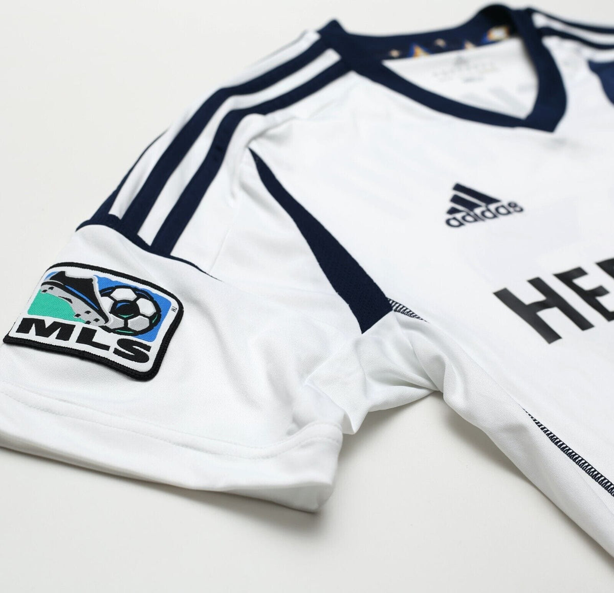 2011/12 BECKHAM #23 LA Galaxy Vintage adidas Home Football Shirt Jersey (S)