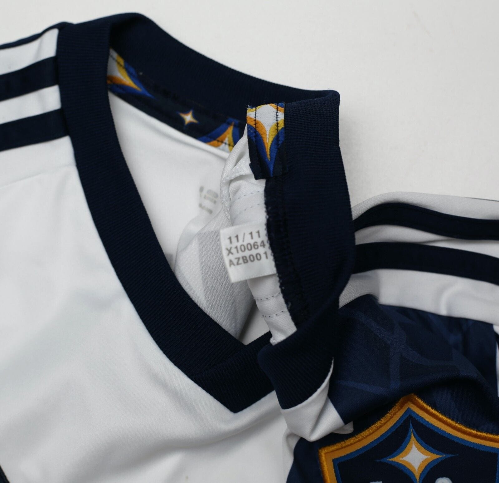 2011/12 BECKHAM #23 LA Galaxy Vintage adidas Home Football Shirt Jersey (S)