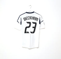 2011/12 BECKHAM #23 LA Galaxy Vintage adidas Home Football Shirt Jersey (S)