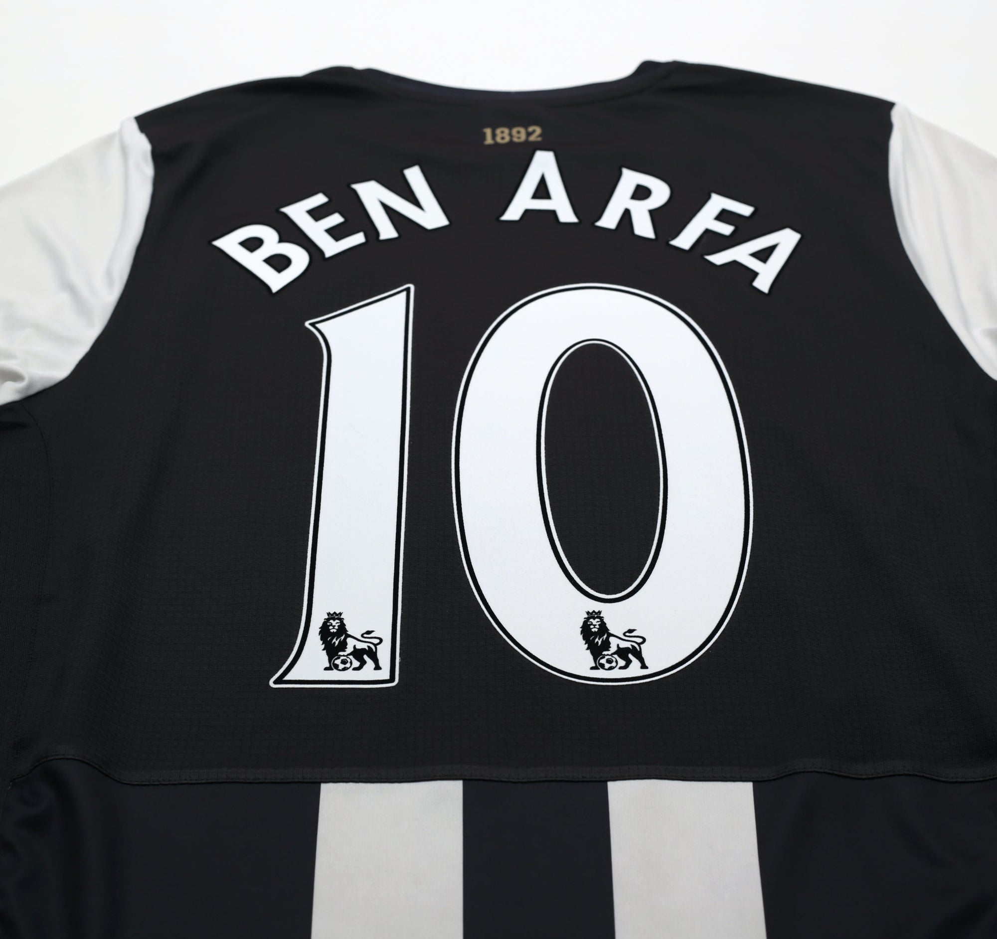 2011/12 Ben Arfa #10 Newcastle United Vintage PUMA Home Football Shirt (M)