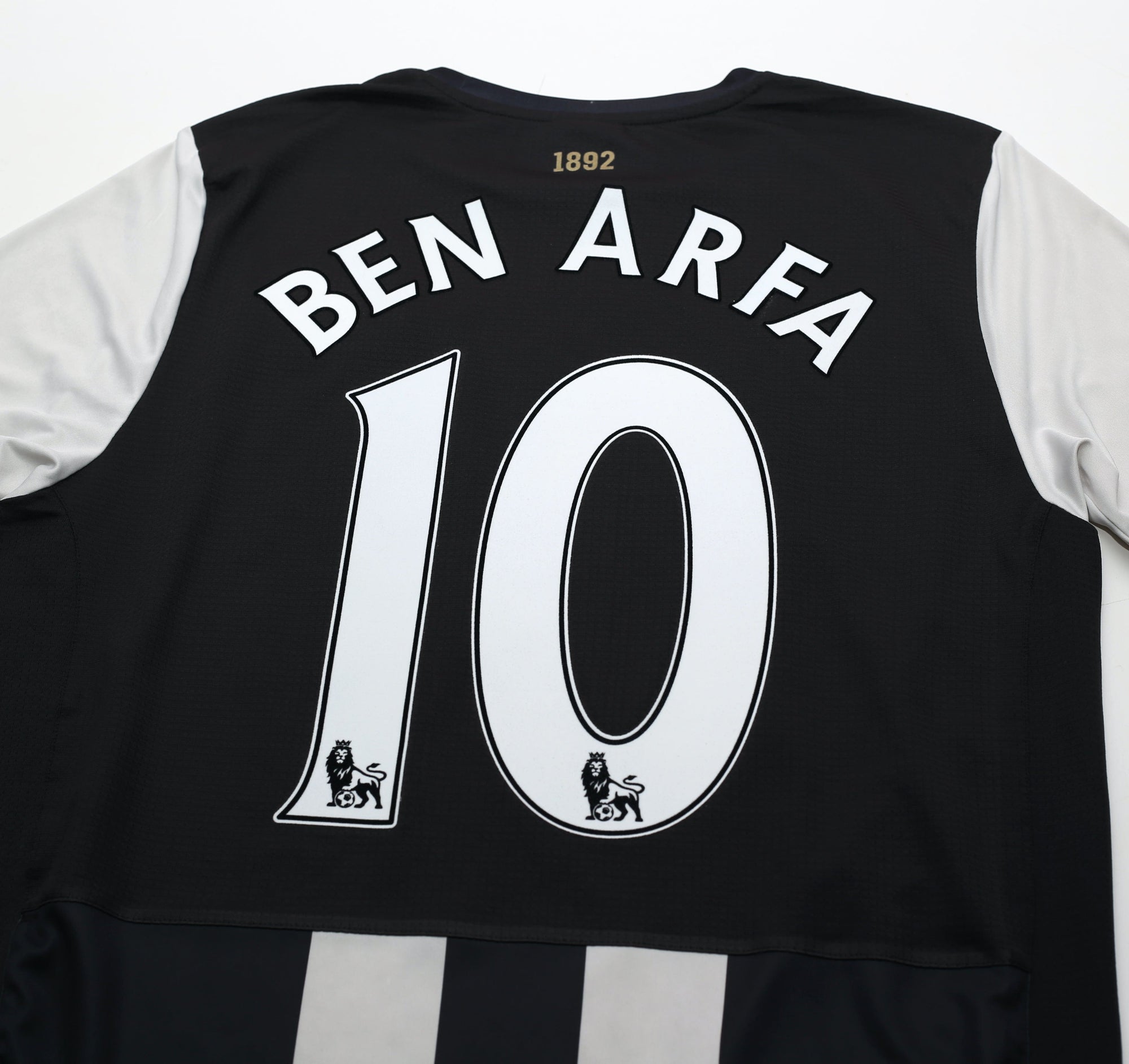 2011/12 Ben Arfa #10 Newcastle United Vintage PUMA Home Football Shirt (M)