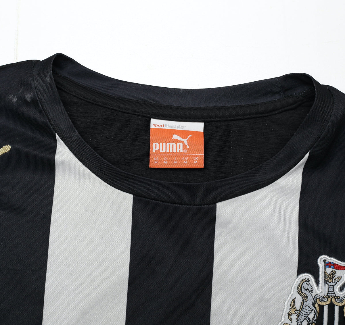 2011/12 Ben Arfa #10 Newcastle United Vintage PUMA Home Football Shirt (M)