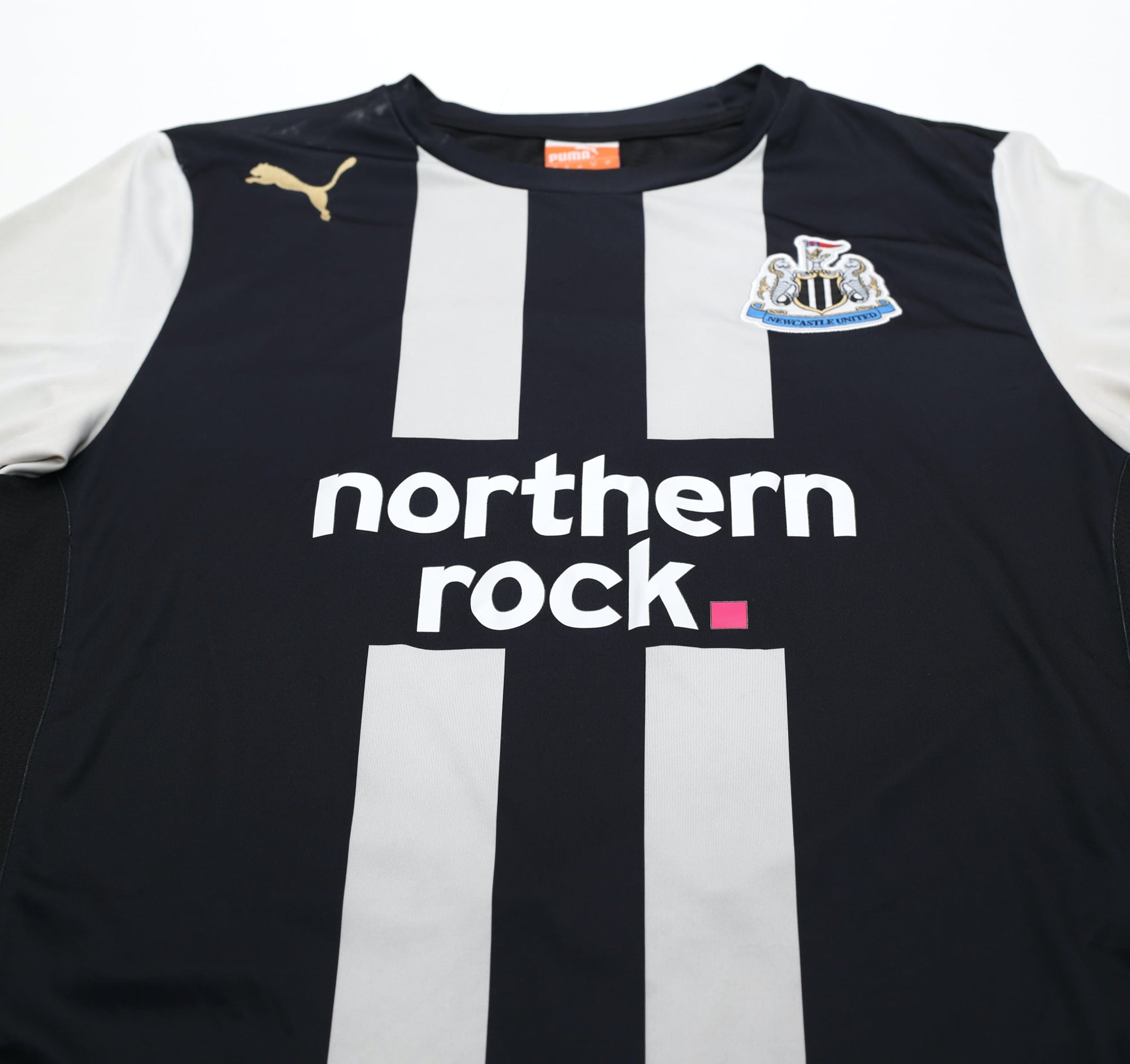 2011/12 Ben Arfa #10 Newcastle United Vintage PUMA Home Football Shirt (M)