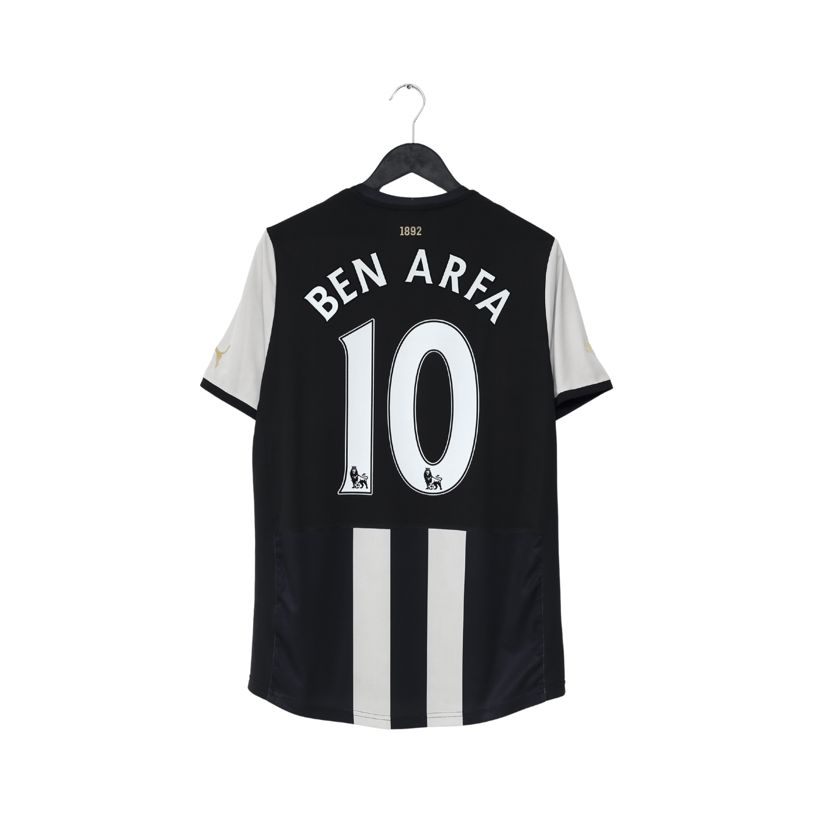 2011/12 Ben Arfa #10 Newcastle United Vintage PUMA Home Football Shirt (M)