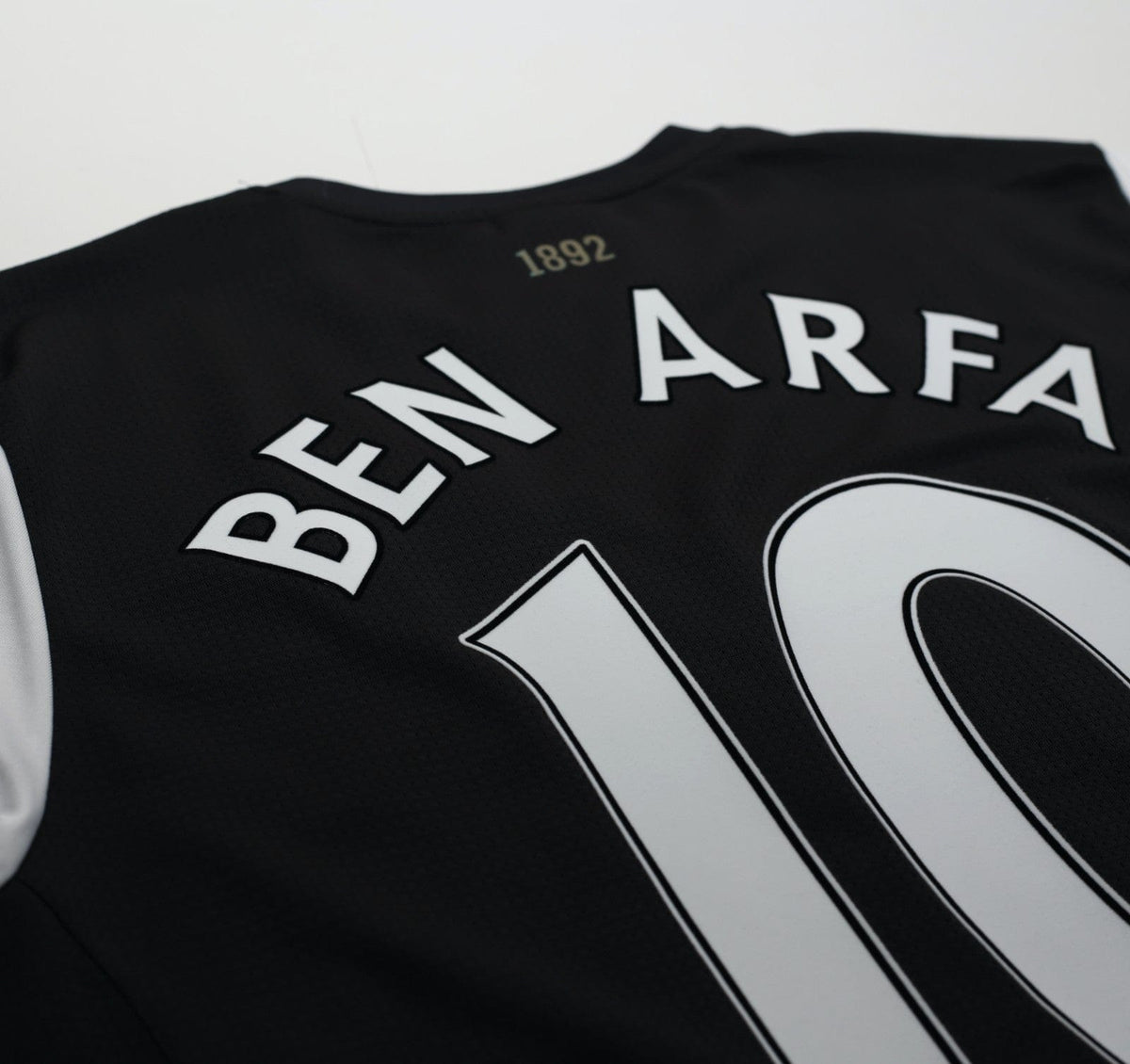 2011/12 BEN ARFA #10 Newcastle United Vintage PUMA Home Football Shirt (M)