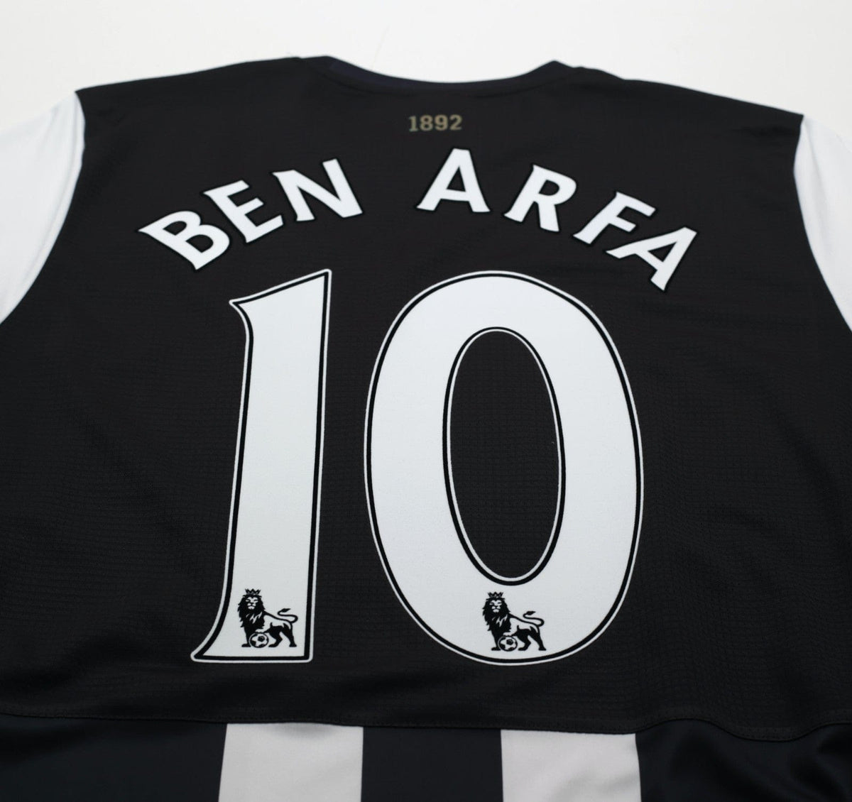 2011/12 BEN ARFA #10 Newcastle United Vintage PUMA Home Football Shirt (M)