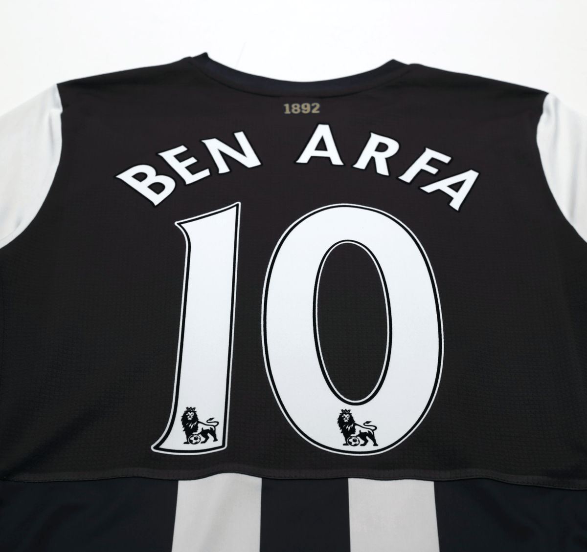 2011/12 BEN ARFA #10 Newcastle United Vintage PUMA Home Football Shirt (M)