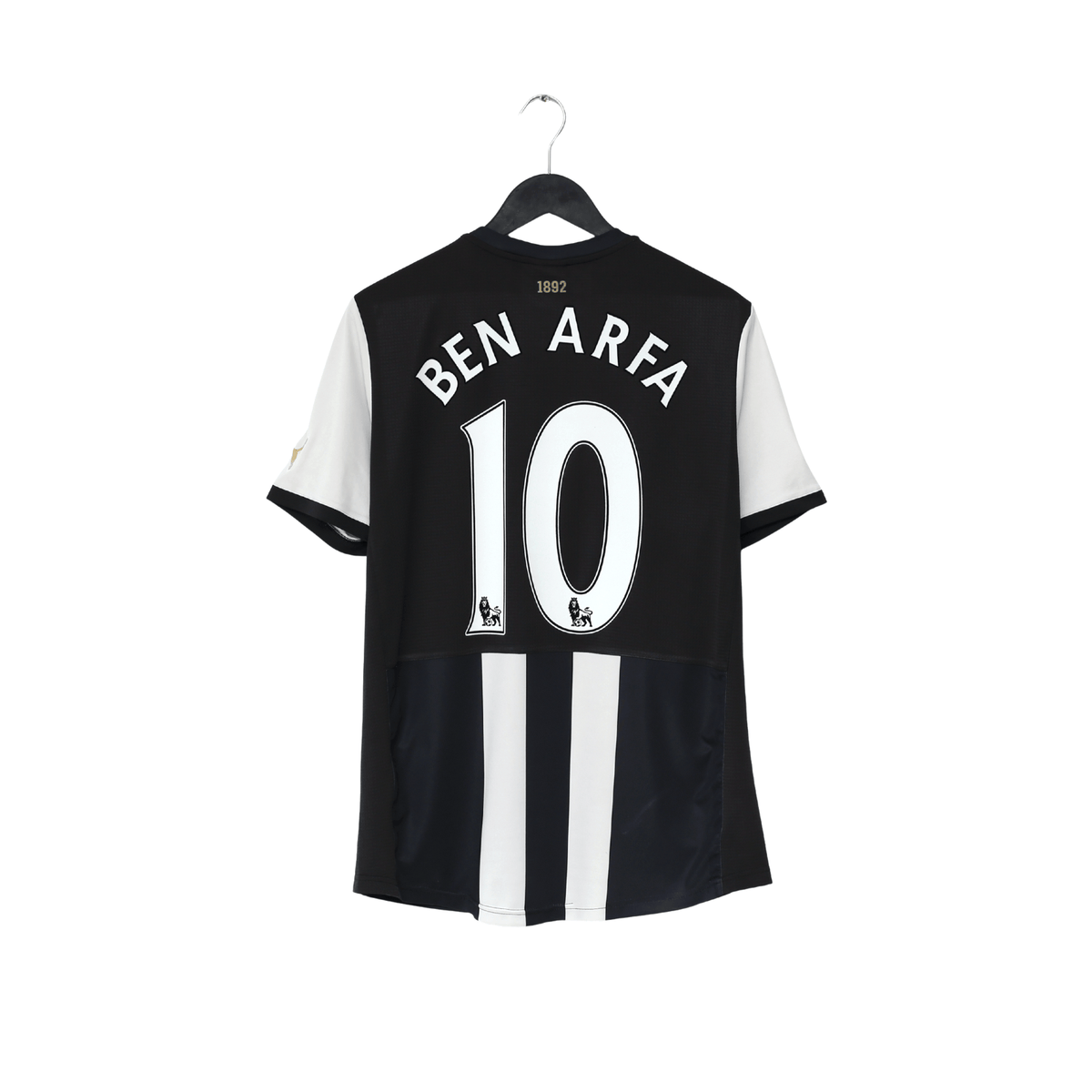 2011/12 BEN ARFA #10 Newcastle United Vintage PUMA Home Football Shirt (M)