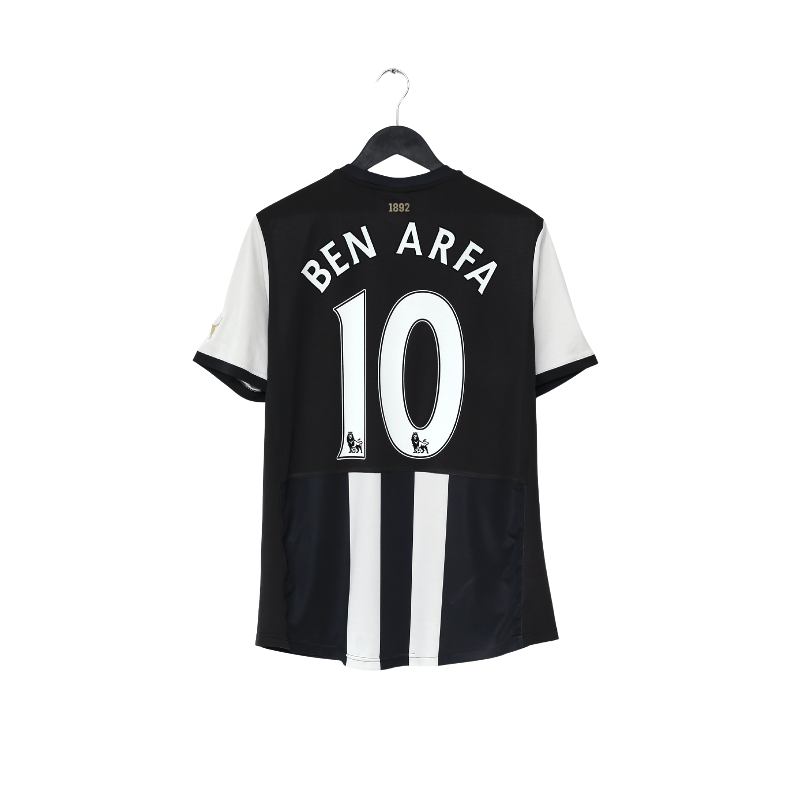 2011/12 BEN ARFA #10 Newcastle United Vintage PUMA Home Football Shirt (M)