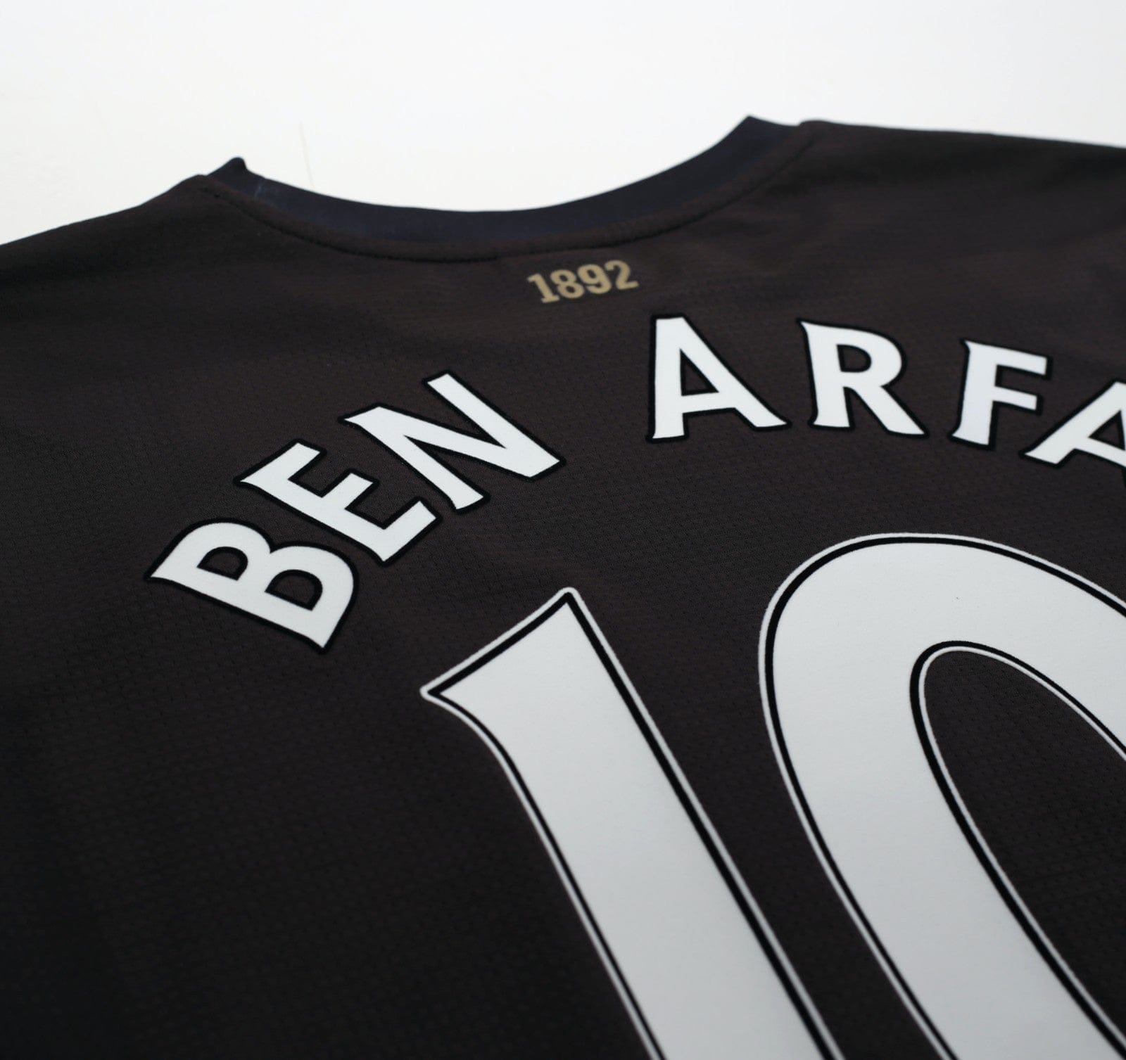 2011/12 BEN ARFA #10 Newcastle United Vintage PUMA Home Football Shirt (M)