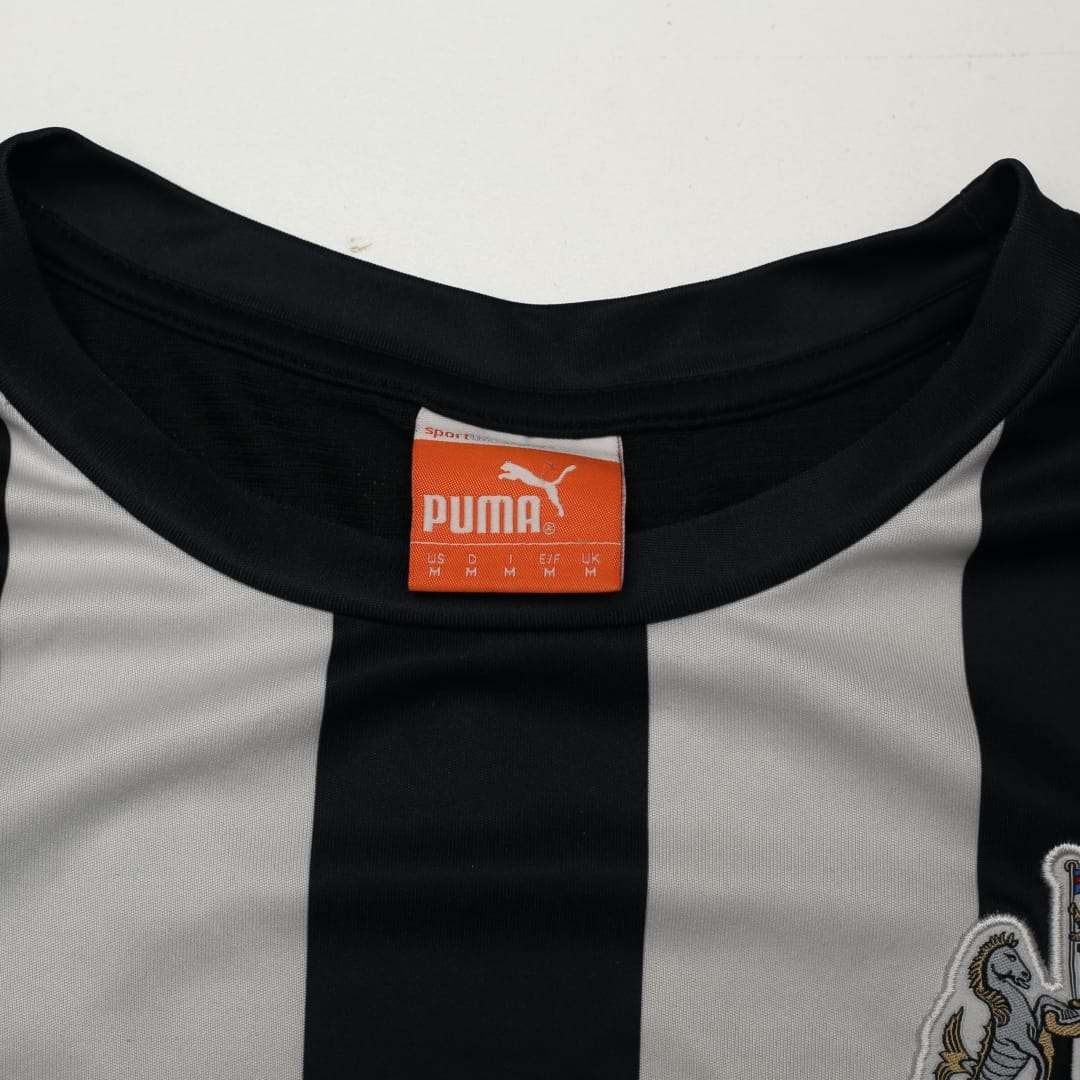 2011/12 Ben Arfa #10 Newcastle United Vintage Puma Home Football Shirt (M)
