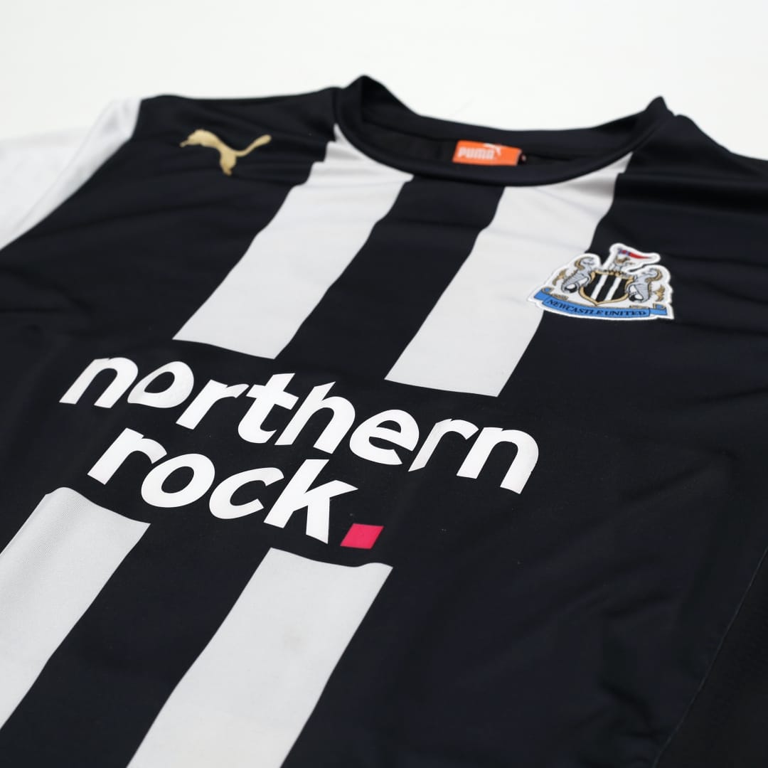 2011/12 Ben Arfa #10 Newcastle United Vintage Puma Home Football Shirt (M)
