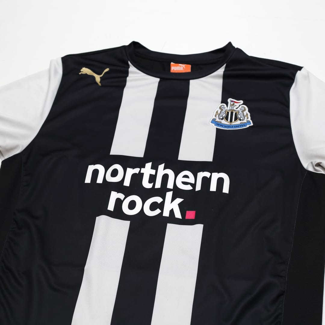 2011/12 Ben Arfa #10 Newcastle United Vintage Puma Home Football Shirt (M)
