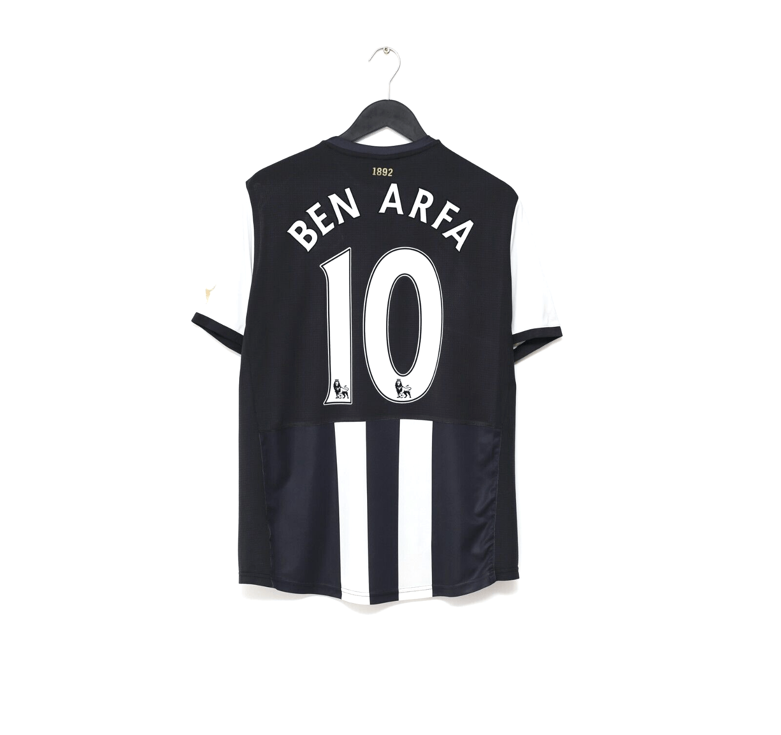 2011/12 BEN ARFA #10 Newcastle United Vintage PUMA Home Football Shirt (M)