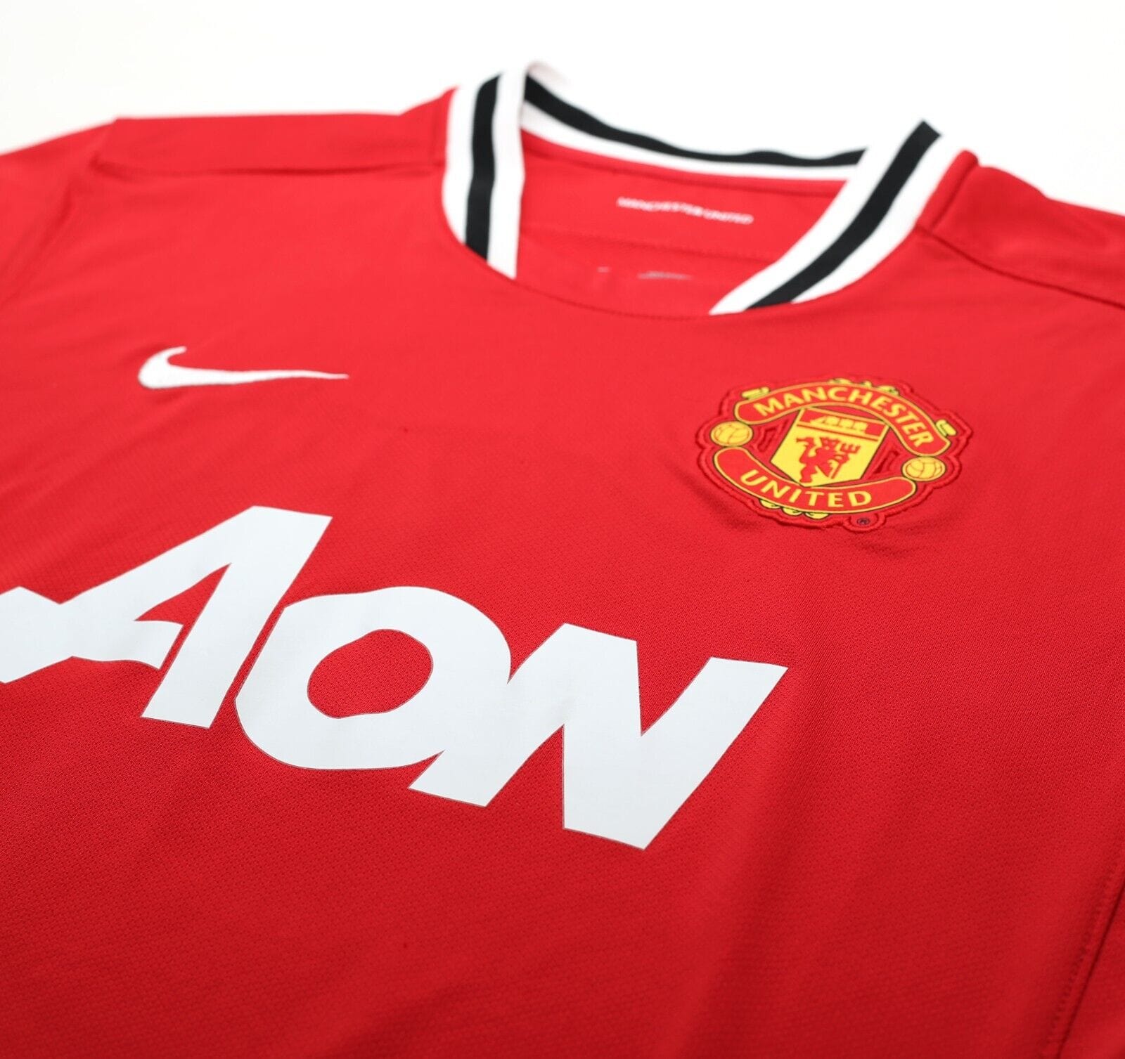 2011/12 BERBATOV #9 Manchester United Vintage Nike Home Football Shirt (M/L)