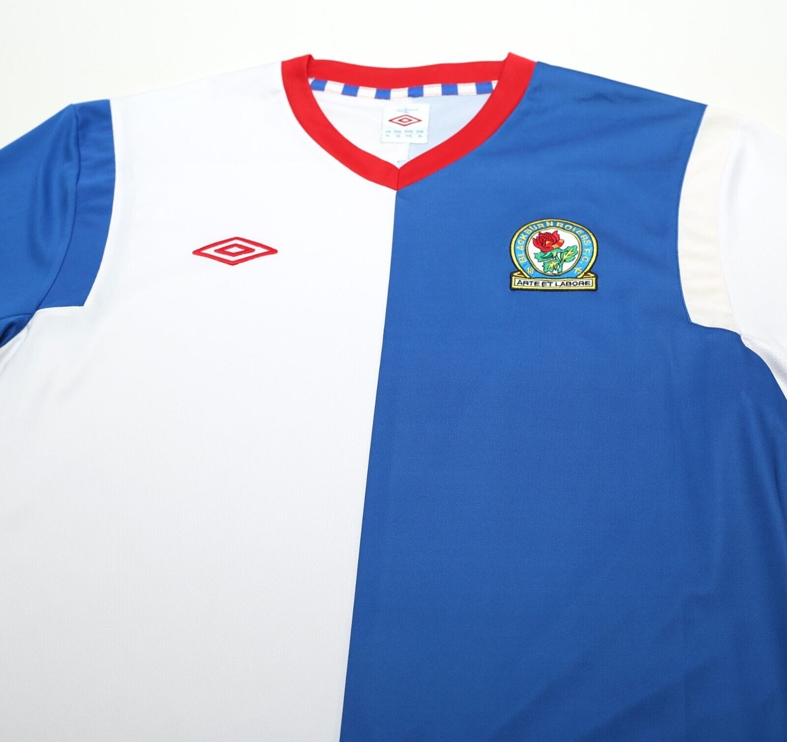 2011/12 BLACKBURN ROVERS Vintage Umbro Home Football Shirt (XL)