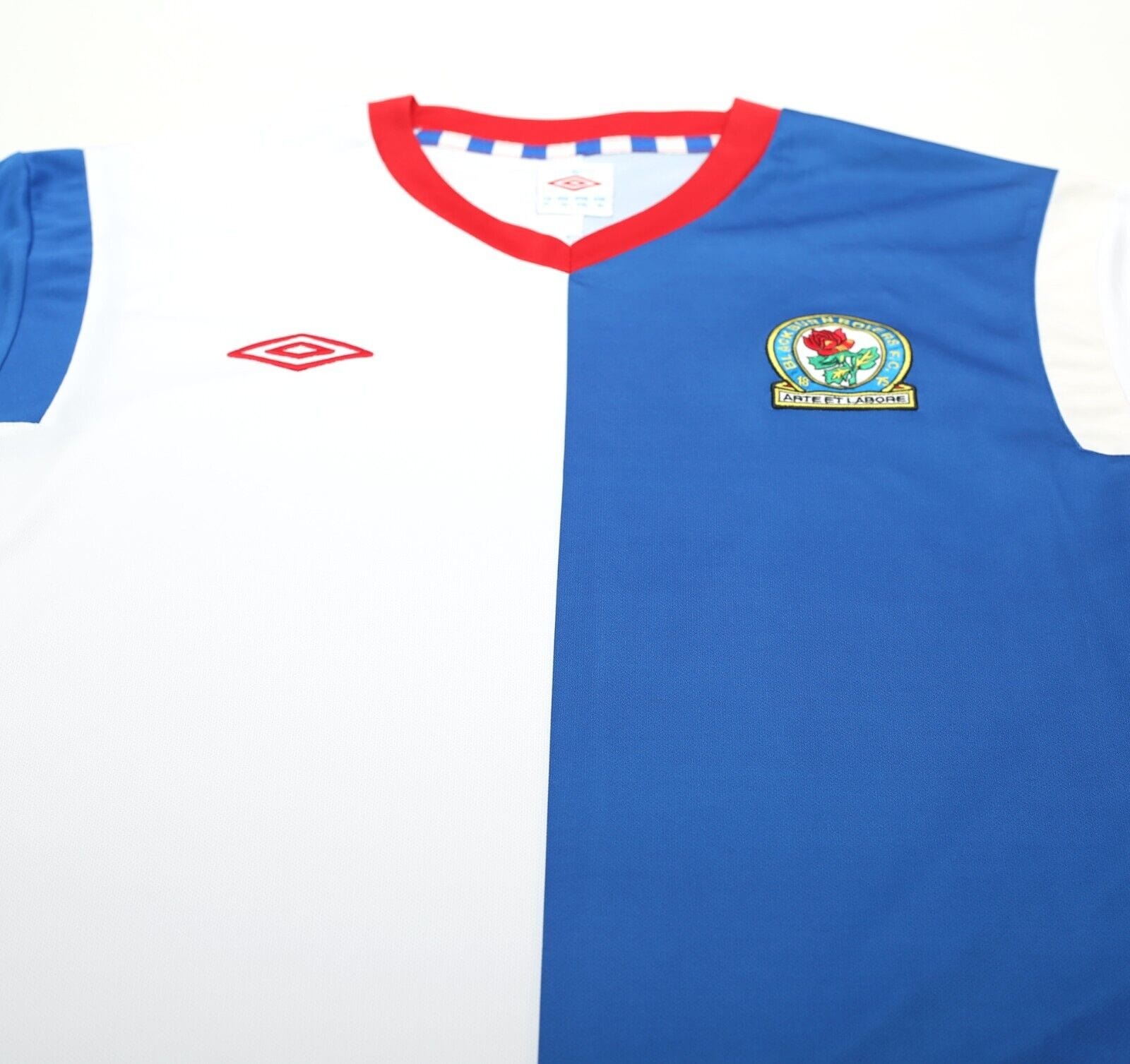 2011/12 BLACKBURN ROVERS Vintage Umbro Home Football Shirt (XL)