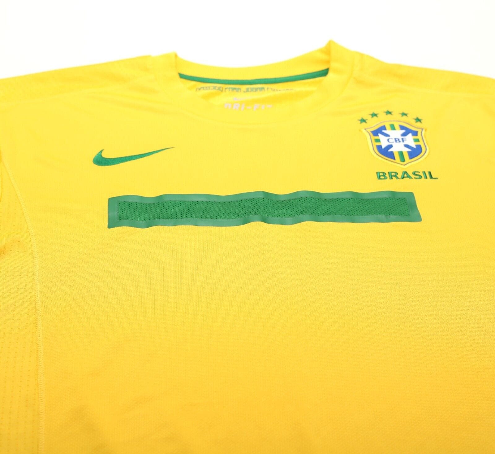 2011/12 BRAZIL Vintage Nike Home Football Shirt Jersey (XL)