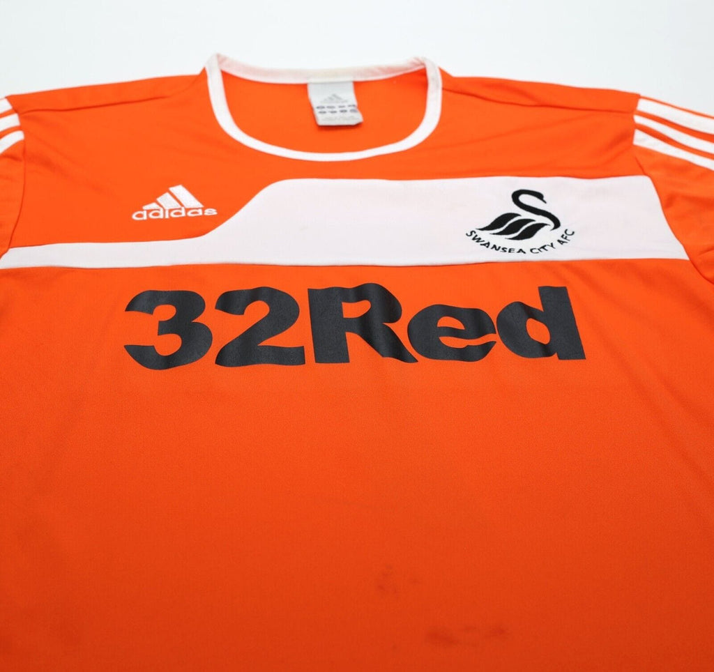2011/12 BRITTON #7 Swansea City Vintage adidas Away Football Shirt (S)