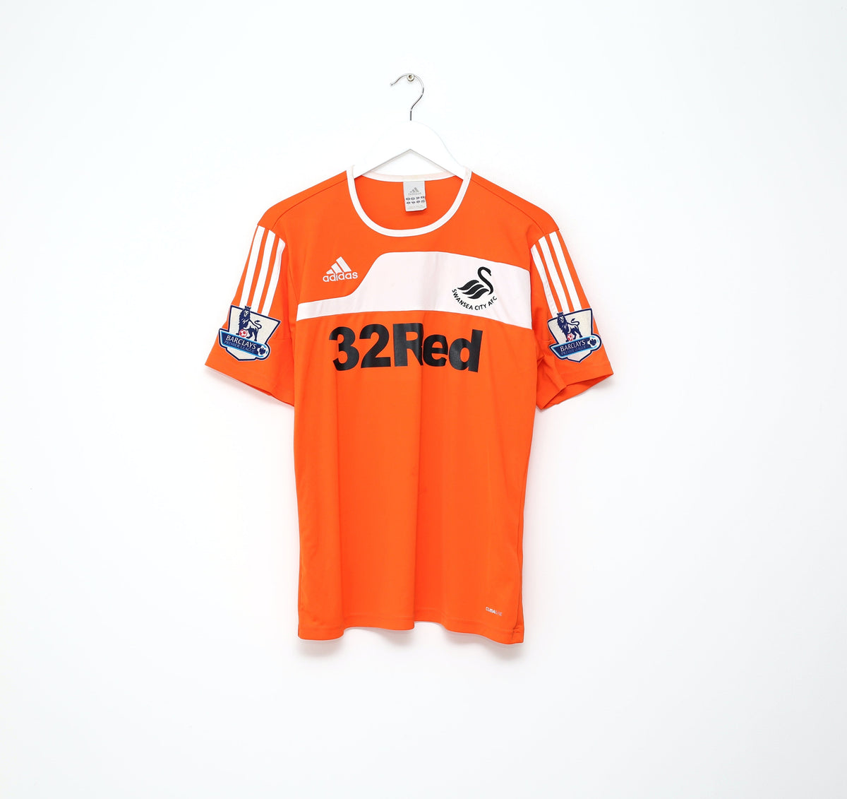 2011/12 BRITTON #7 Swansea City Vintage adidas Away Football Shirt (S)